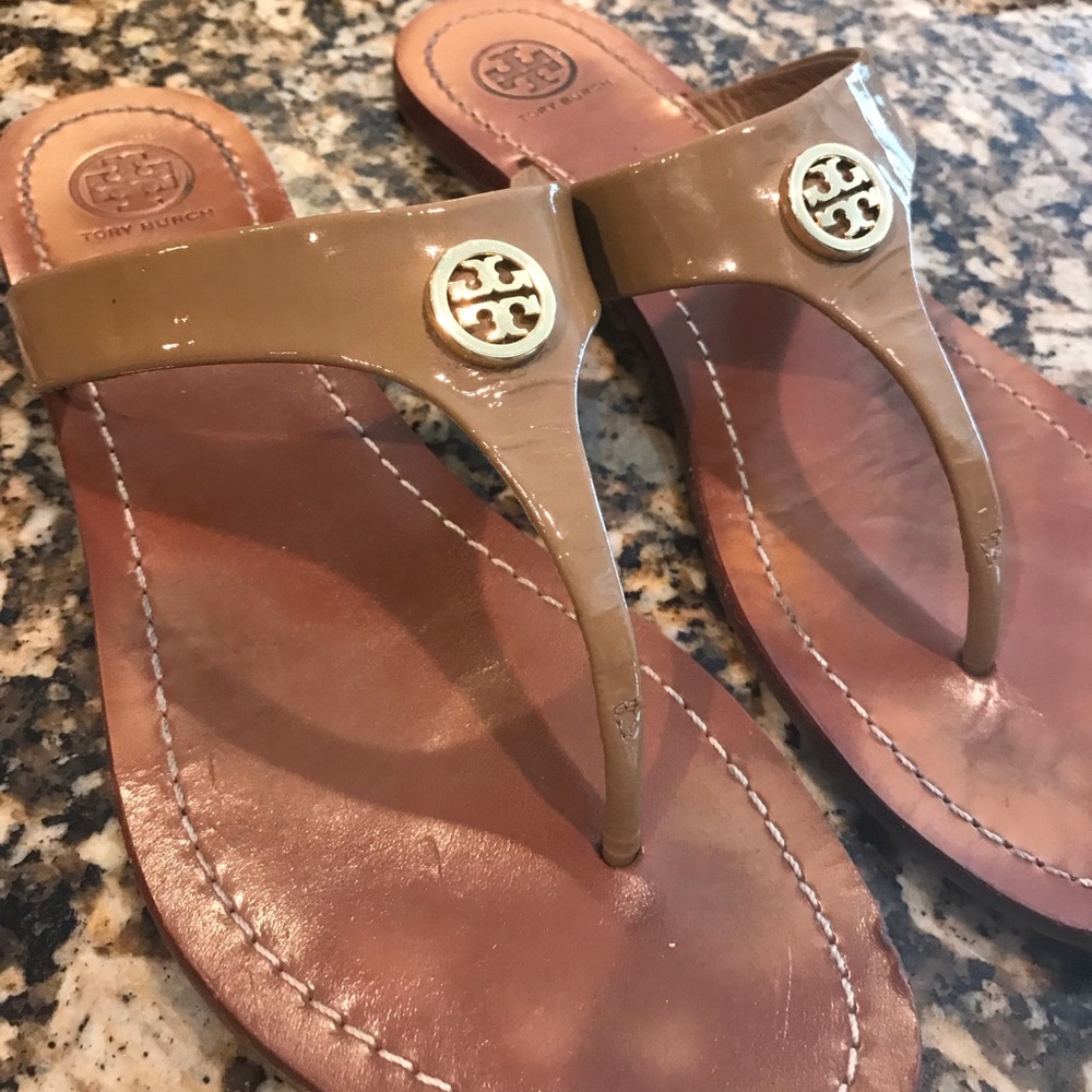 Tory Burch Cameron Thong in Sand
